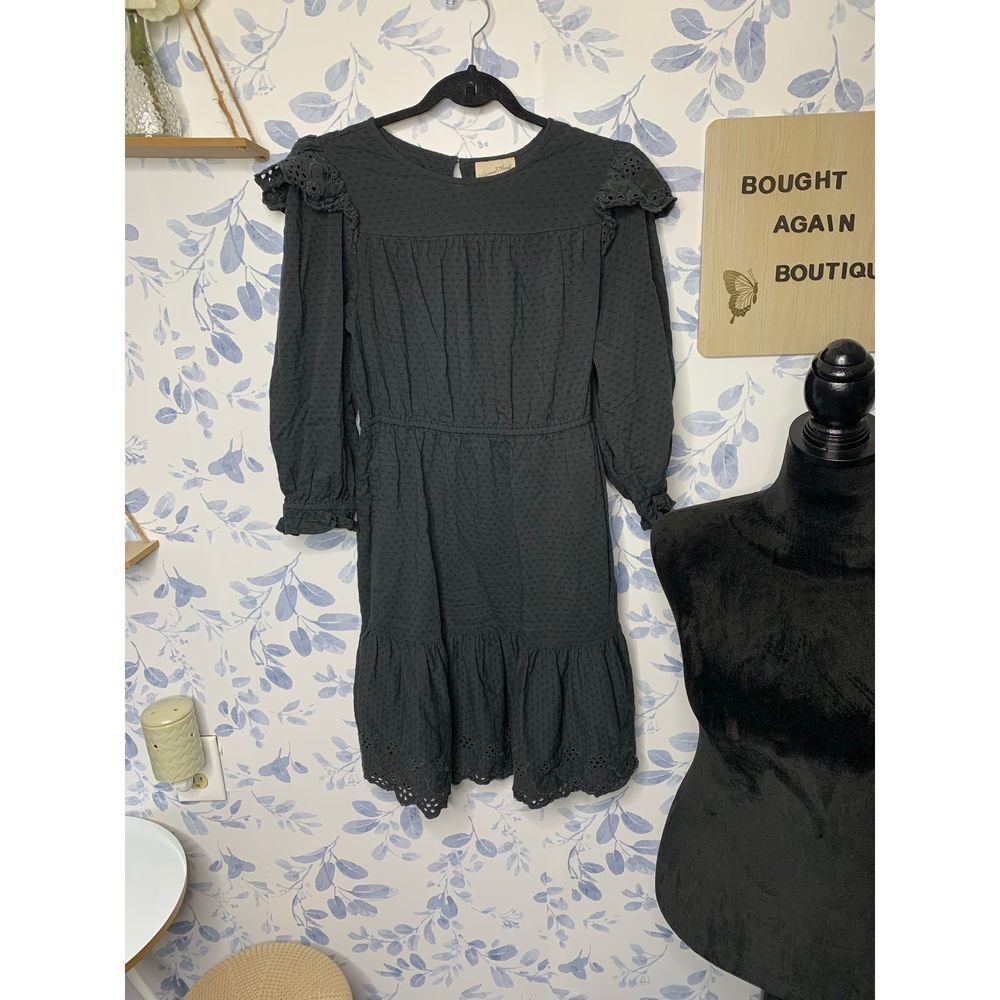 Universal Thread Peasant Lace Long Sleeve Dress
